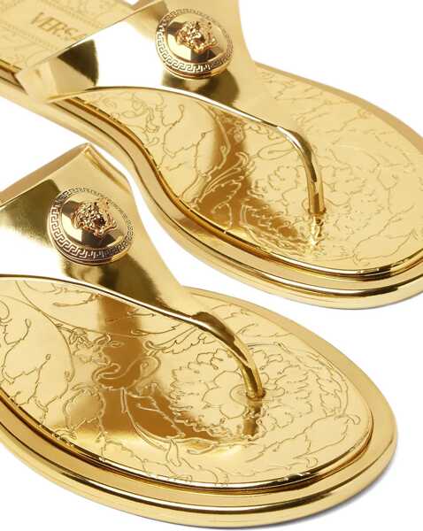 Sandale Versace Sandalo Alia GOLD Femei (BM 18377428) 4