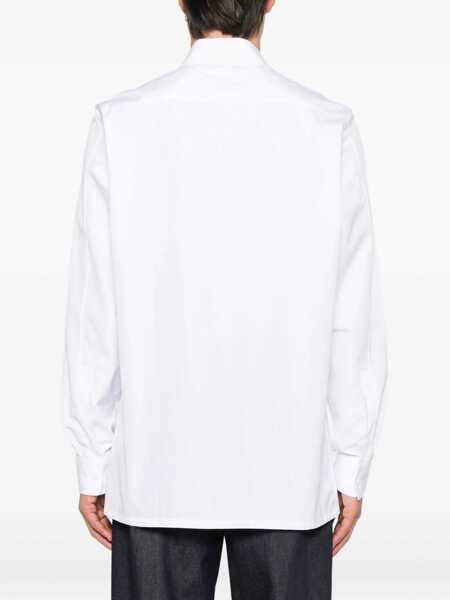 Camasi casual Givenchy Shirt With Logo WHITE Barbati (BM 18377443) 4
