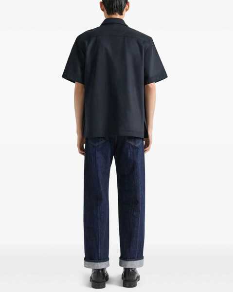 Camasi casual Givenchy Cotton Shirt BLUE Barbati (BM 18377449) 4