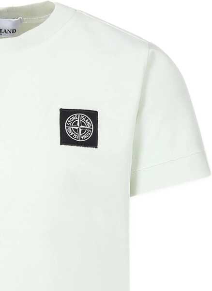 Tricouri Stone Island T-Shirt With Logo GREEN Baieti (BM 18377455) 3