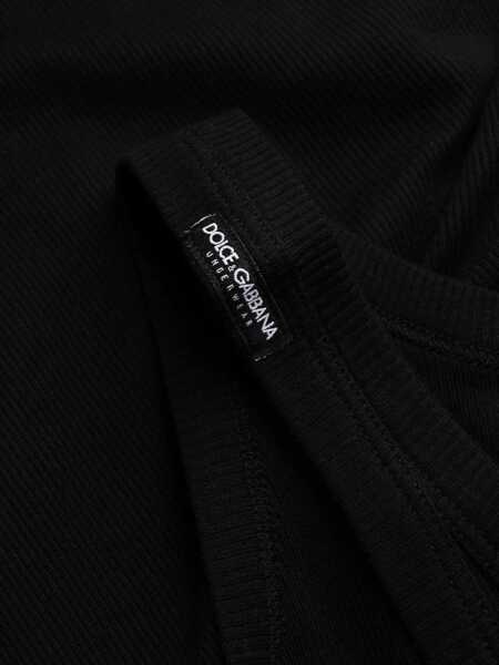 Lenjerie intima Dolce & Gabbana Tank Top Marcello BLACK Barbati (BM 18377464) 3