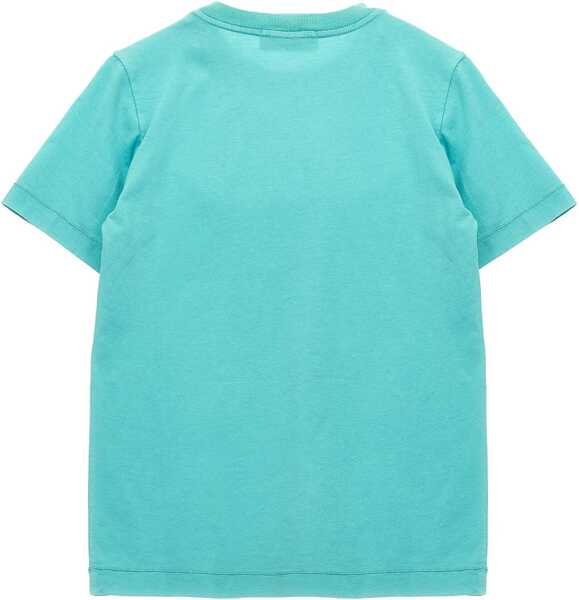 Tricouri Stone Island T-Shirt With Logo BLUE Baieti (BM 18377494) 2