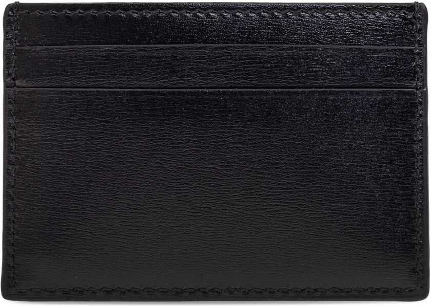 Portofele Alexander McQueen Card Holder With Logo BLACK Femei (BM 18377506) 2
