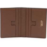 Portofele pentru Barbati - Portofele Tom Ford Passport Holder With Logo BROWN Barbati (BM 18377545) - B-mall.ro