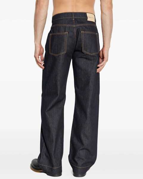 Blugi drepti Alexander McQueen Wide Leg Jeans DENIM Barbati (BM 18377551) 4