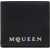 Alexander McQueen Bifold Wallet With Logo BLACK