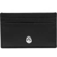 Accesorii Alexander McQueen pentru Barbati - Portofele Alexander McQueen Card Holder Skull BLACK Barbati (BM 18377620) - B-mall.ro