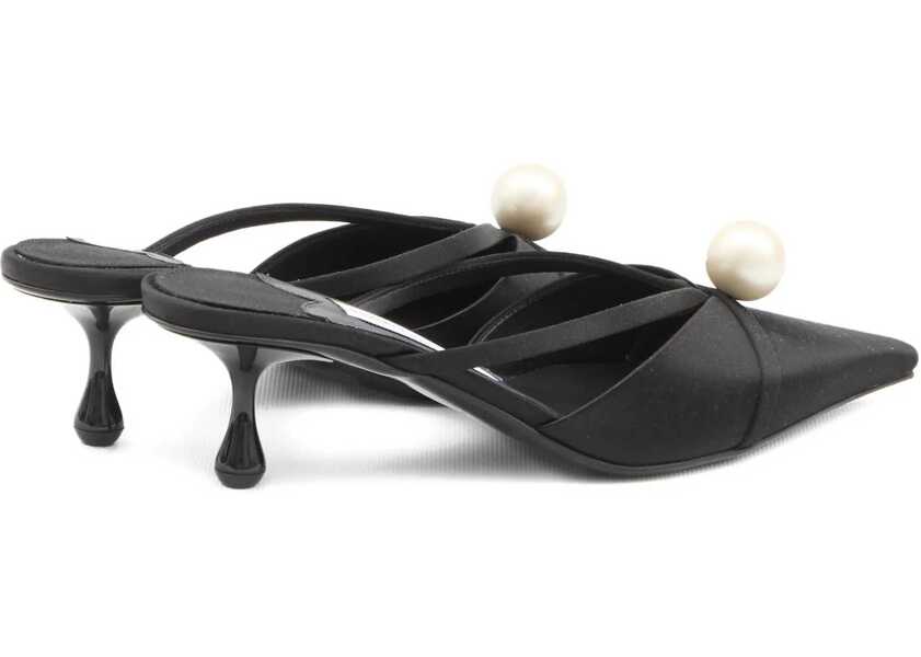 Pantofi cu toc Jimmy Choo Sana Mule 50 BLACK Femei (BM 18377776) 2