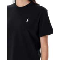 Imbracaminte Ralph Lauren Dama - Tricouri Polo Ralph Lauren Polo Ralph Lauren Relaxed Fit Cotton Jersey T-Shirt Black Femei (BM 18378381) - B-mall.ro