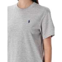 Imbracaminte Ralph Lauren Dama - Tricouri Polo Ralph Lauren Polo Ralph Lauren Relaxed Fit Cotton Jersey T-Shirt COBBLESTONE HEATER GREY Femei (BM 18378384) - B-mall.ro