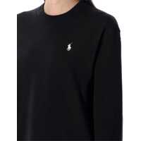 Imbracaminte Ralph Lauren Dama - Tricouri Polo Ralph Lauren Polo Ralph Lauren Cotton Jersey Long-Sleeve T-Shirt Black Femei (BM 18378390) - B-mall.ro
