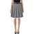 Self-Portrait Self-Portrait Prince Of Wales Check Pleated Midi Skirt Black