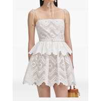 Rochii Self-Portrait Broderie Mini Dress Femei