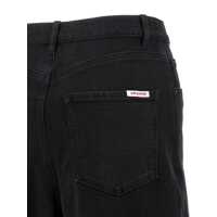 Blugi Self-Portrait Dama - Blugi Self-Portrait Self-Portrait Barrel Leg Jeans Black Femei (BM 18378567) - B-mall.ro