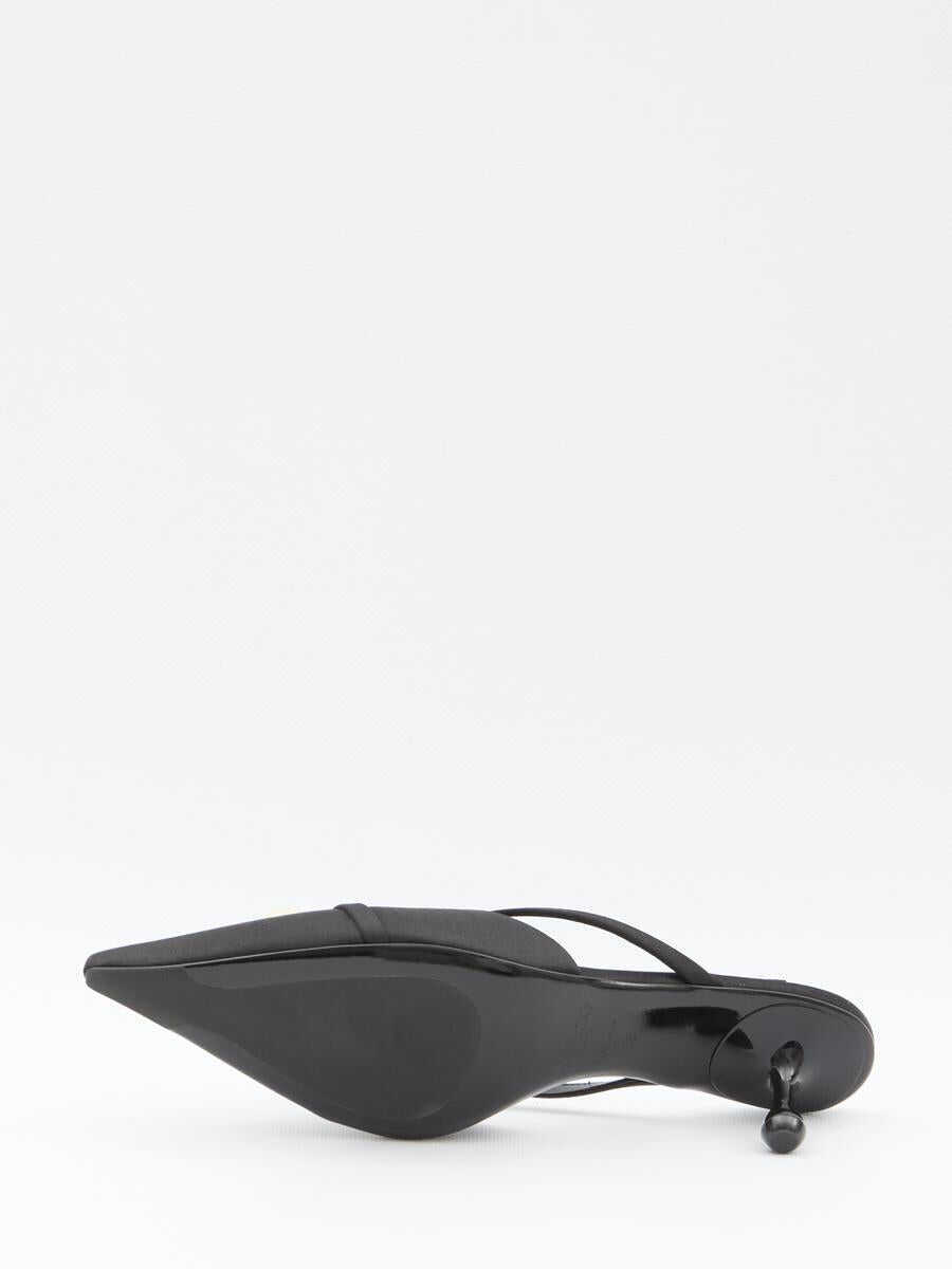 Pantofi cu toc Jimmy Choo Sana Mule 50 Black Femei (BM 18378678) 4