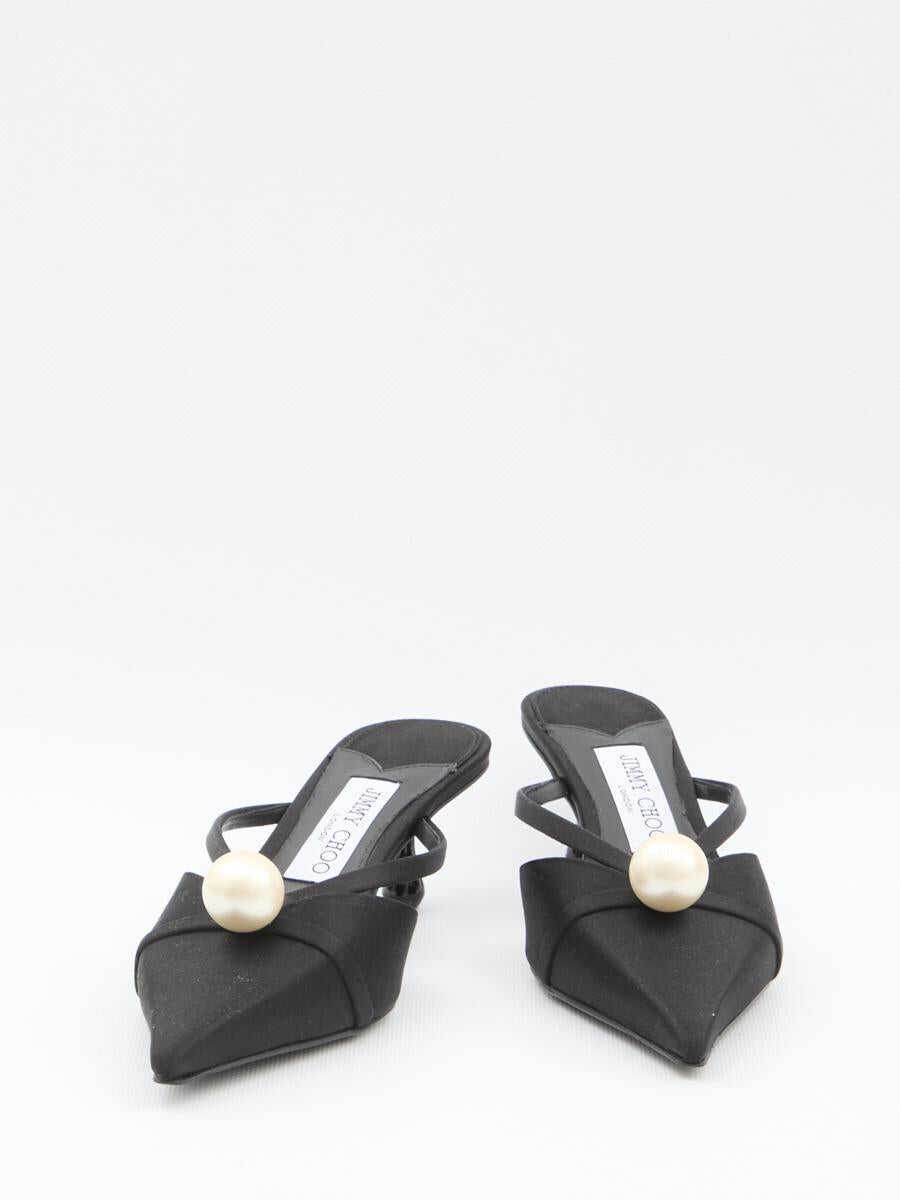 Pantofi cu toc Jimmy Choo Sana Mule 50 Black Femei (BM 18378678) 5