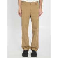 Pantaloni Cotton And Linen Trousers Barbati