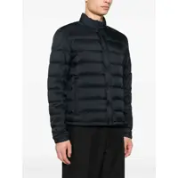 Geci pentru Barbati - Geci de iarna Moncler Moncler Selves Snap Button Fastening Down Jacket BLUE Barbati (BM 18381357) - B-mall.ro