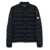 Moncler Moncler Selves Snap Button Fastening Down Jacket BLUE