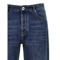 Blugi Brunello Cucinelli Denim Cotton Jeans Barbati