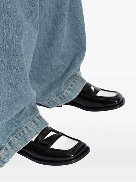 Pantofi fara toc THE ATTICO The Attico AMANDA Loafers Black Femei (BM 18382362) 5