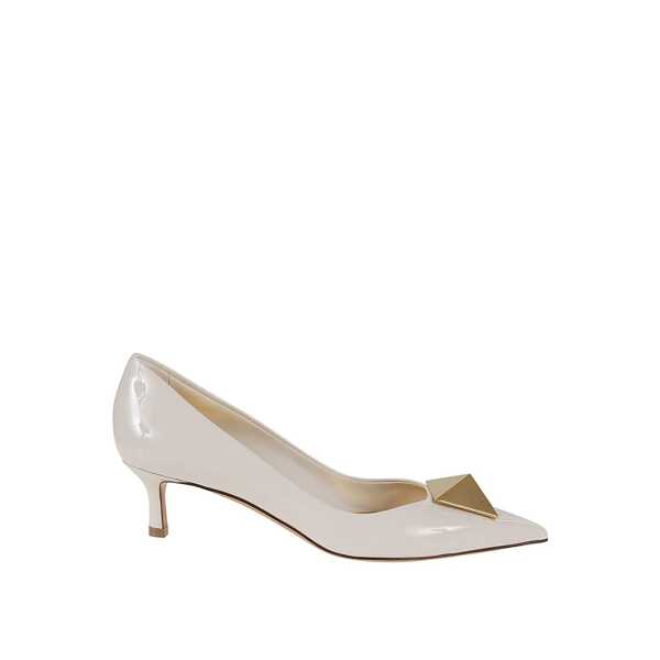Pantofi cu toc Valentino Garavani Valentino Garavani Maxi stud pumps White Femei (BM 18382368) 1