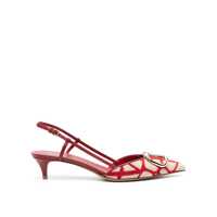 Pantofi cu toc Valentino Garavani Toile Iconographe Pumps Femei