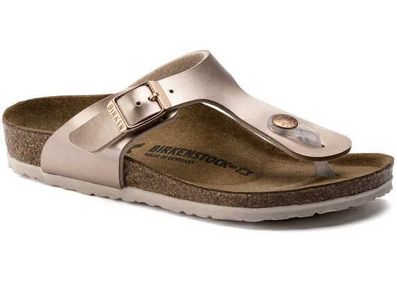 Papuci Birkenstock Gizeh Kids BS Electric Metallic Copper Pink Fete (BM 18382417) 1
