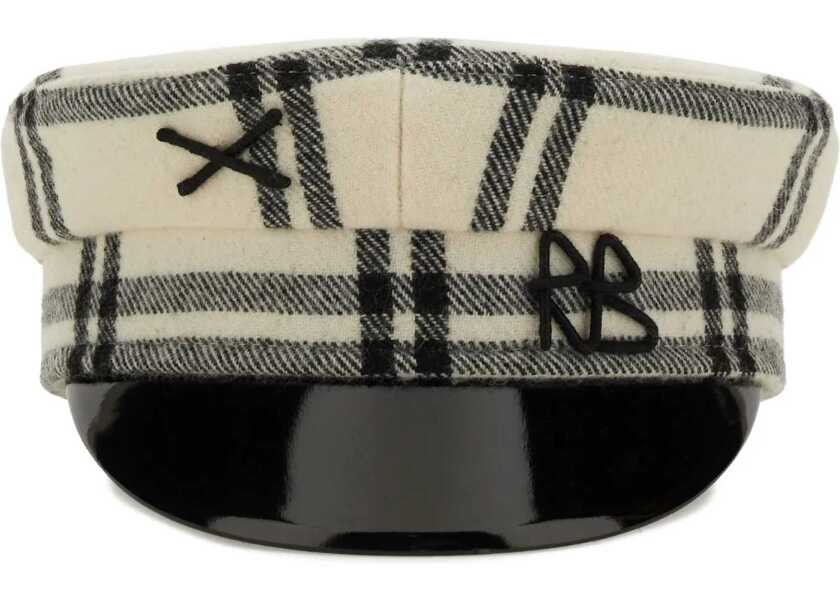 Palarii RUSLAN BAGINSKIY Baker Boy Hat WHITE Femei (BM 18382453) 1