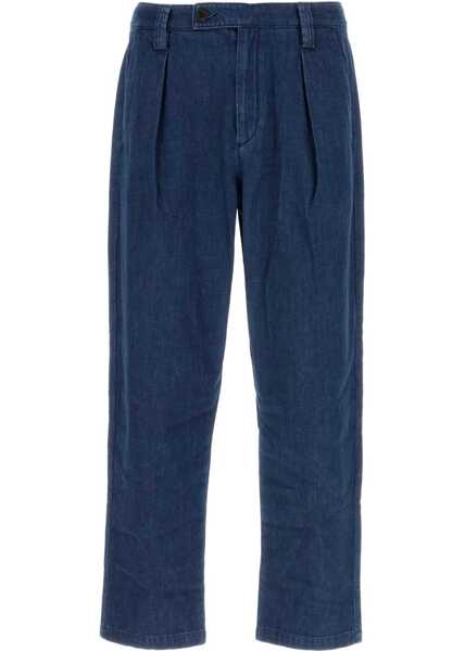 Pantaloni casual A.P.C. Pants Renato BLUE Barbati (BM 18382456) 1