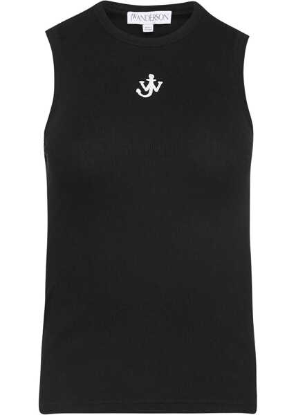 Bluze JW Anderson Anchor Jwa Logo Tank Top BLACK Femei (BM 18382462) 1