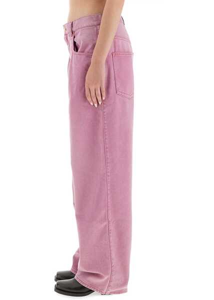 Blugi skinny Isabel Marant Jeans Rodayna PINK Femei (BM 18382540) 4