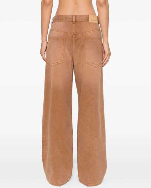 Blugi skinny Isabel Marant Jeans Rodayna BROWN Femei (BM 18382561) 4