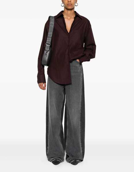 Blugi skinny Stella McCartney Wide Leg Jeans BLACK Femei (BM 18382639) 2