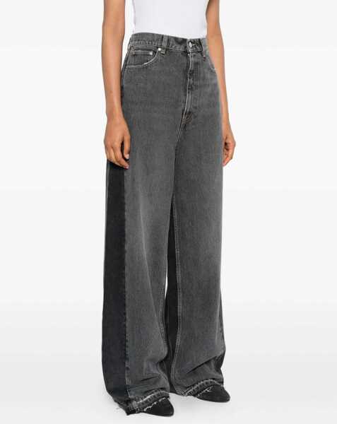 Blugi skinny Stella McCartney Wide Leg Jeans BLACK Femei (BM 18382639) 3