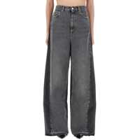 Blugi skinny "Wide Leg" Jeans Femei