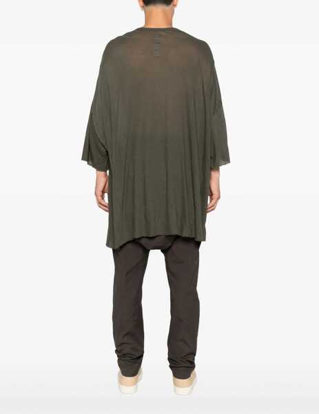 Tricouri Rick Owens Tommy T-Shirt GREEN Barbati (BM 18382642) 3