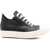 Rick Owens Leather Sneaker BLACK