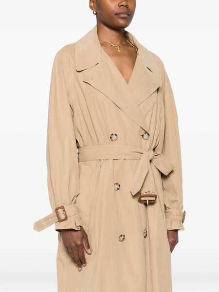 Trenciuri Isabel Marant Trench Elea BEIGE Femei (BM 18382654) 3