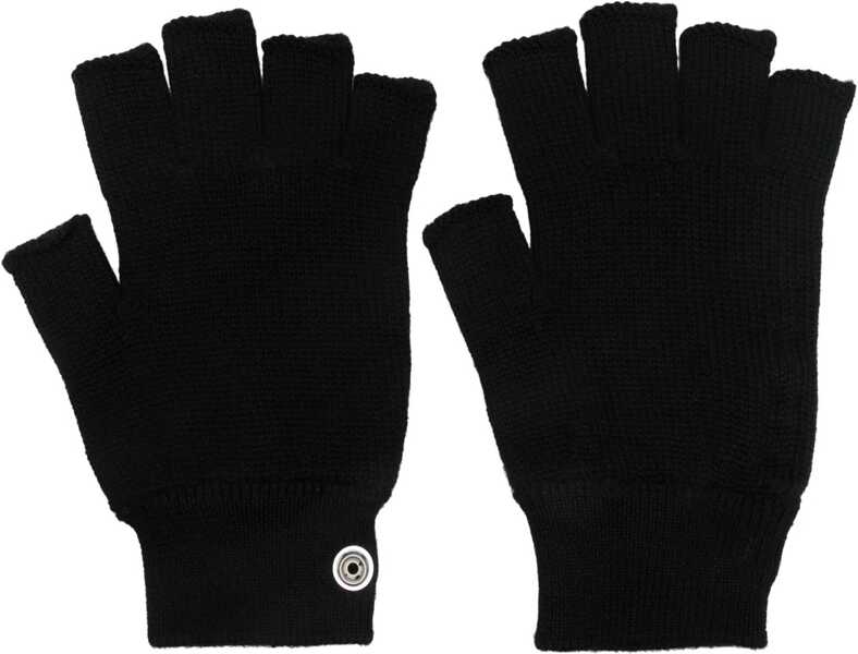 Manusi Rick Owens Knitted Gloves BLACK Femei (BM 18382657) 1