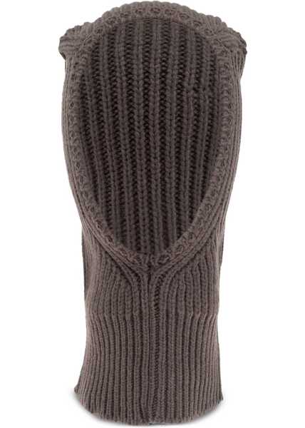 Sepci Rick Owens Knitted Balaclava BEIGE Barbati (BM 18382702) 1