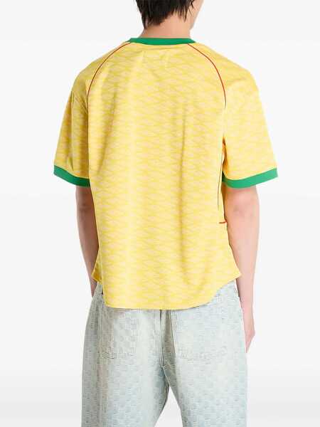 Tricouri AWAKE NY AWAKE NY T-SHIRT AWK.SU25.TP005 YELLOW Yellow Barbati (BM 18382812) 3