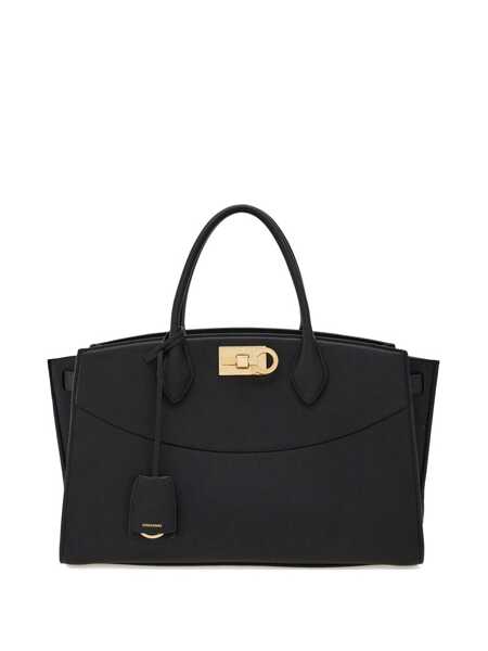 Genti de mana Ferragamo Handbags Black Femei (BM 18385617) 1