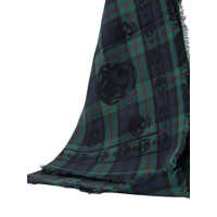 Esarfe Alexander McQueen pentru Barbati - Esarfe Alexander McQueen SCARF TARTAN SKULL 104X120 Blue Barbati (BM 18385710) - B-mall.ro