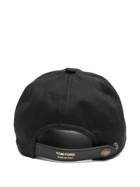 Sepci Tom Ford Cotton trucker hat Black Barbati (BM 18385755) 2