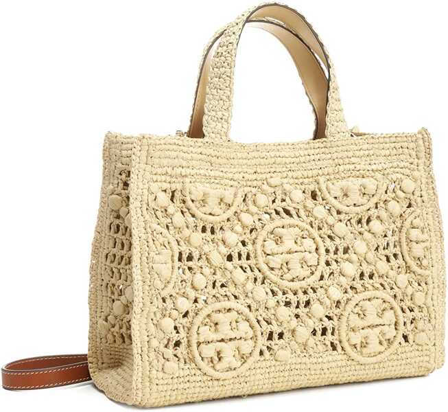 Genti de mana Tory Burch T Monogram Shopping Bag BEIGE Femei (BM 18385870) 2