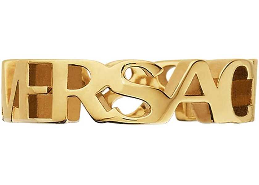 Inele Versace Logo Ring GOLD Barbati (BM 18385873) 1