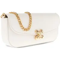 Genti tip postas Alexander McQueen Dama - Genti tip postas Alexander McQueen Skull Flower Bag Small IVORY Femei (BM 18385888) - B-mall.ro
