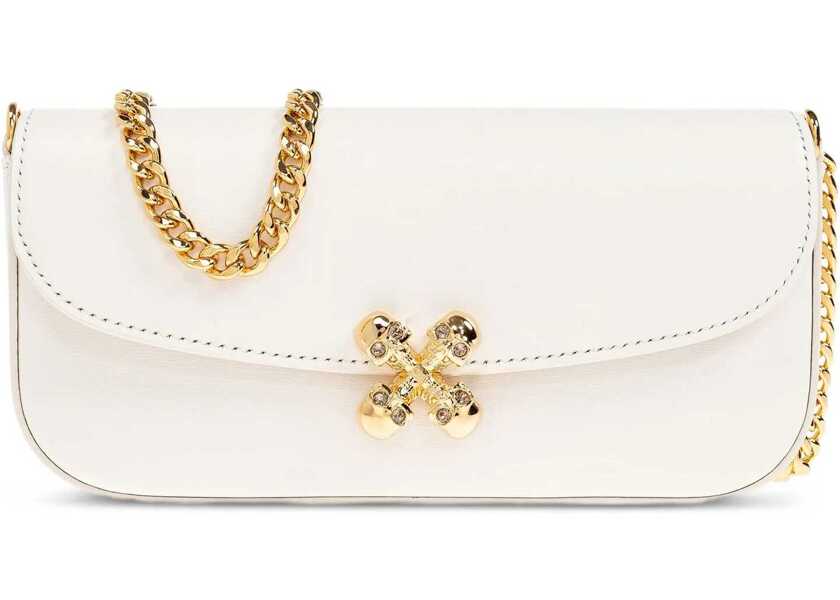 Genti tip postas Alexander McQueen Skull Flower Bag Small IVORY Femei (BM 18385888) 1