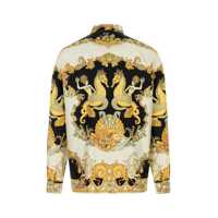 Topuri Versace pentru Barbati - Topuri Versace Versace Shirts IVORYBLACKGOLD Barbati (BM 18386133) - B-mall.ro